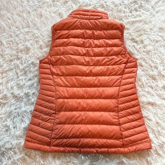 Patagonia orange lightweight down sweater vest womens XS - Picture 10 of 10